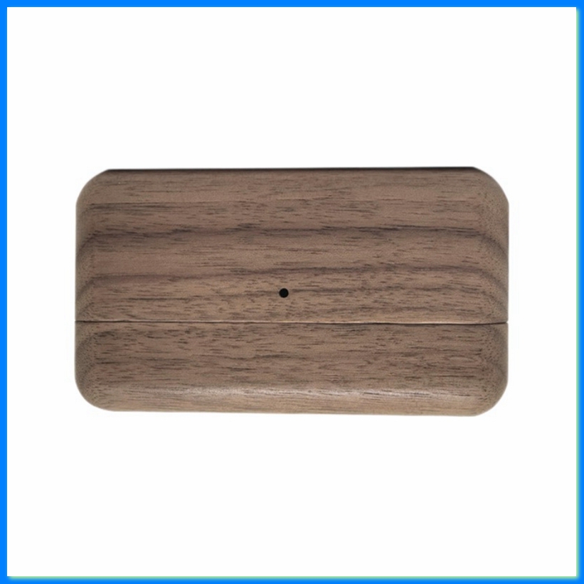 Headphone Case Hard - Étui de protection en noyer pour