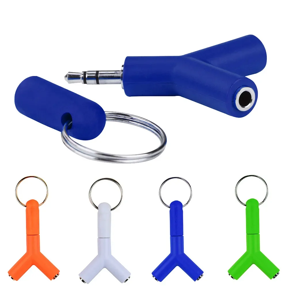 Earphone Splitter Jack - Séparateur Audio, Jack Y mâle à