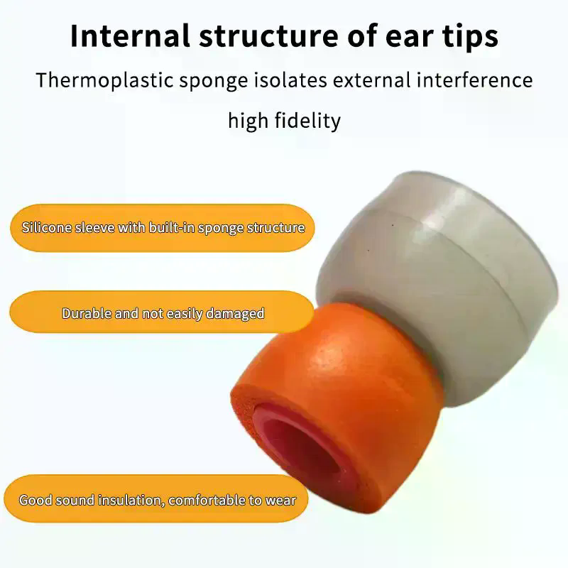 Earphone Foam Tip - Écouteurs intra-auriculaires en mousse à mémoire