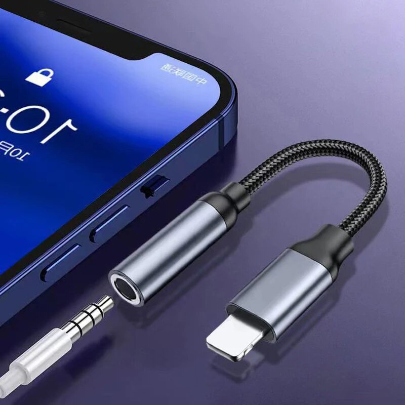 Câble AUX Jack 8 broches à 3.5 - Earphone Splitter Jack avis et prix