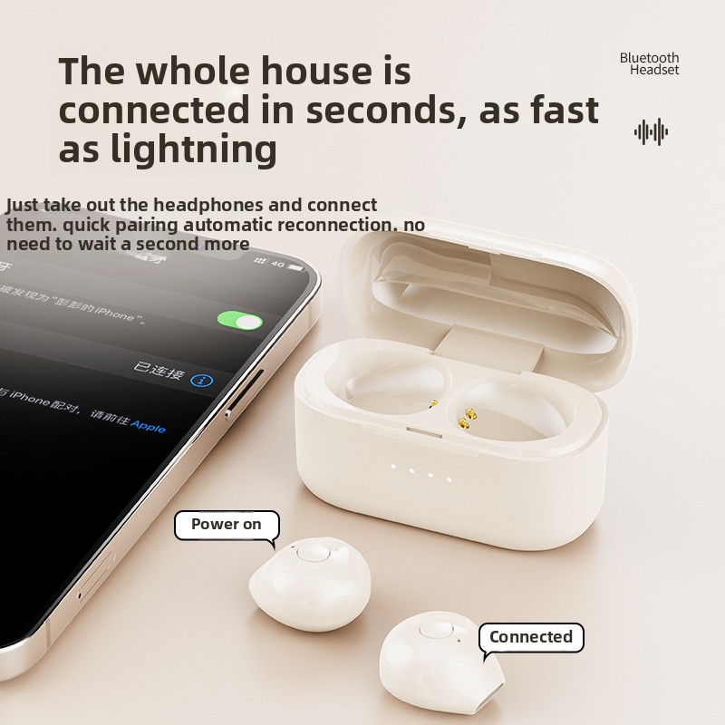 Nouvel Arrivage Écouteurs Blue - Bluetooth Headset On Ear avis et prix