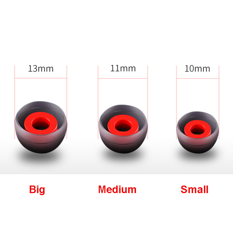 Embouts d'oreille en Silicone, - Earphone Foam Tip avis et prix